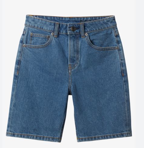 Blue Denim Shorts - For Kids